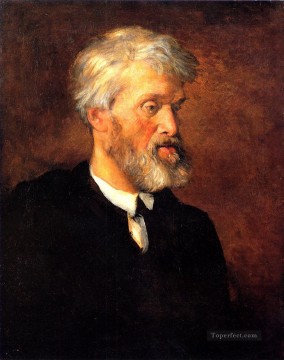 ジョージ・フレデリック・ワッツ Painting - トーマス・カーライル・ジョージ・フレデリック・ワッツの肖像